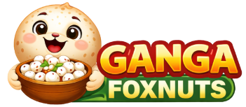 Ganga Foxnuts logo